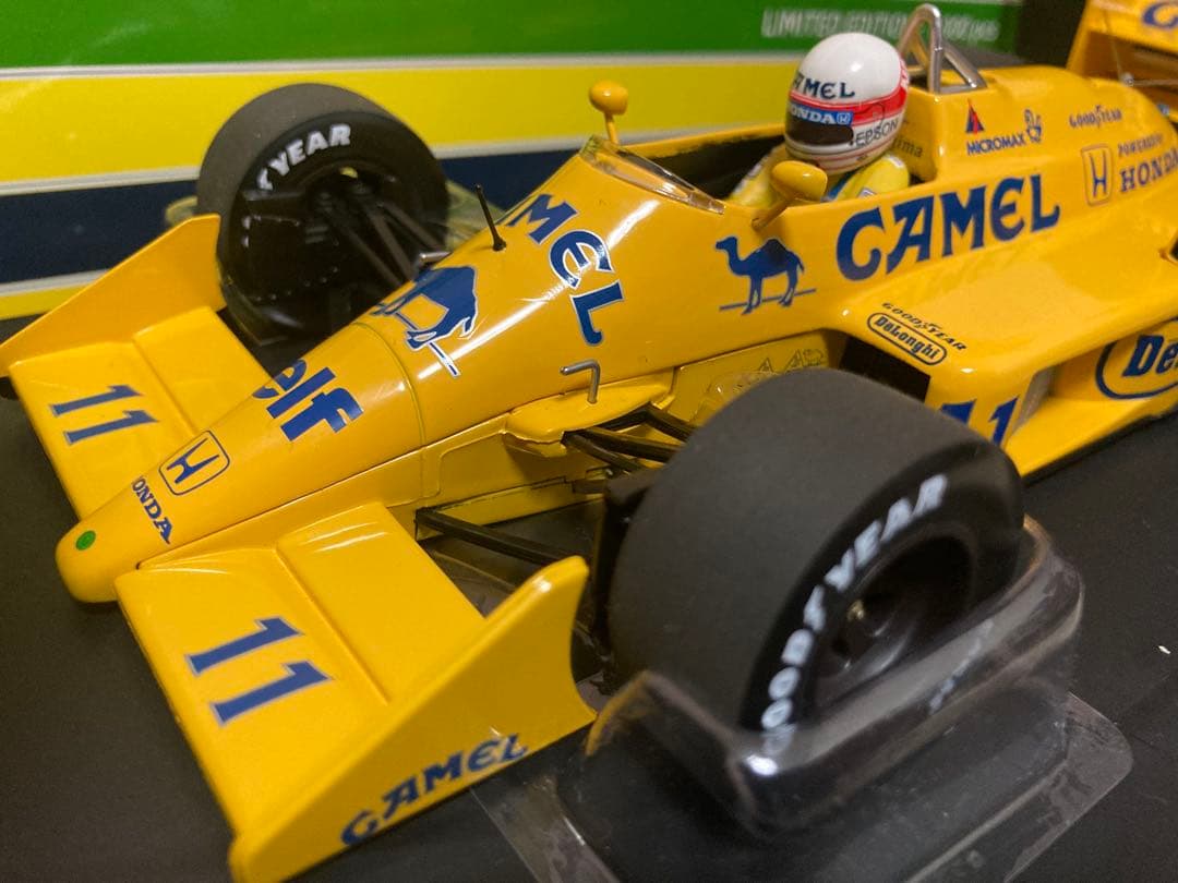 ミニチャンプス‼️ロータス99T 1987年イタリアGP ライドオンセナ