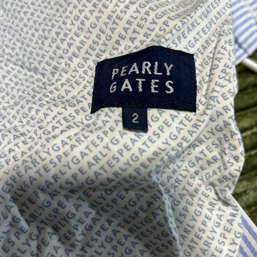 PERLYGATES ストライプ　パーリーゲイツスカート