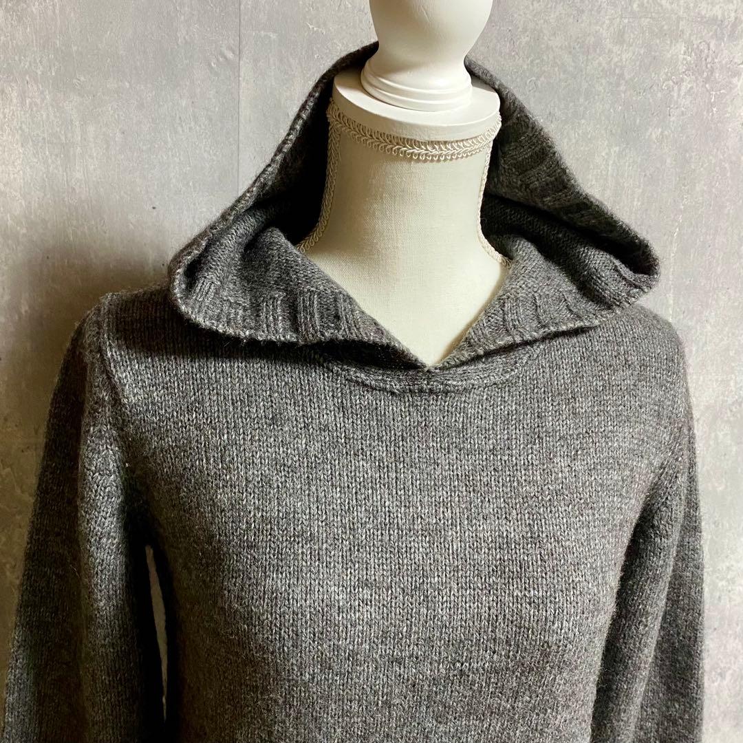MaxMara WEEKENDLINE アルパカ混 ニットパーカー ボーダー M