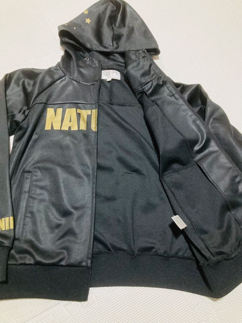 Natural nine セットアップ　ブラック　M バックロゴ有り