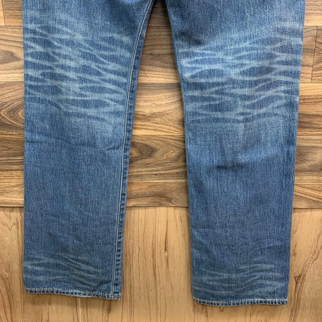 中古 A BATHING APE ペイントデニムパンツ
