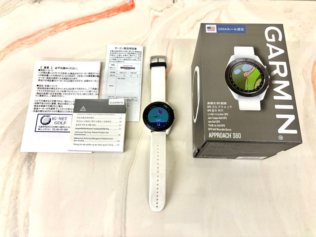 GARMIN APPROACH S60 ホワイト