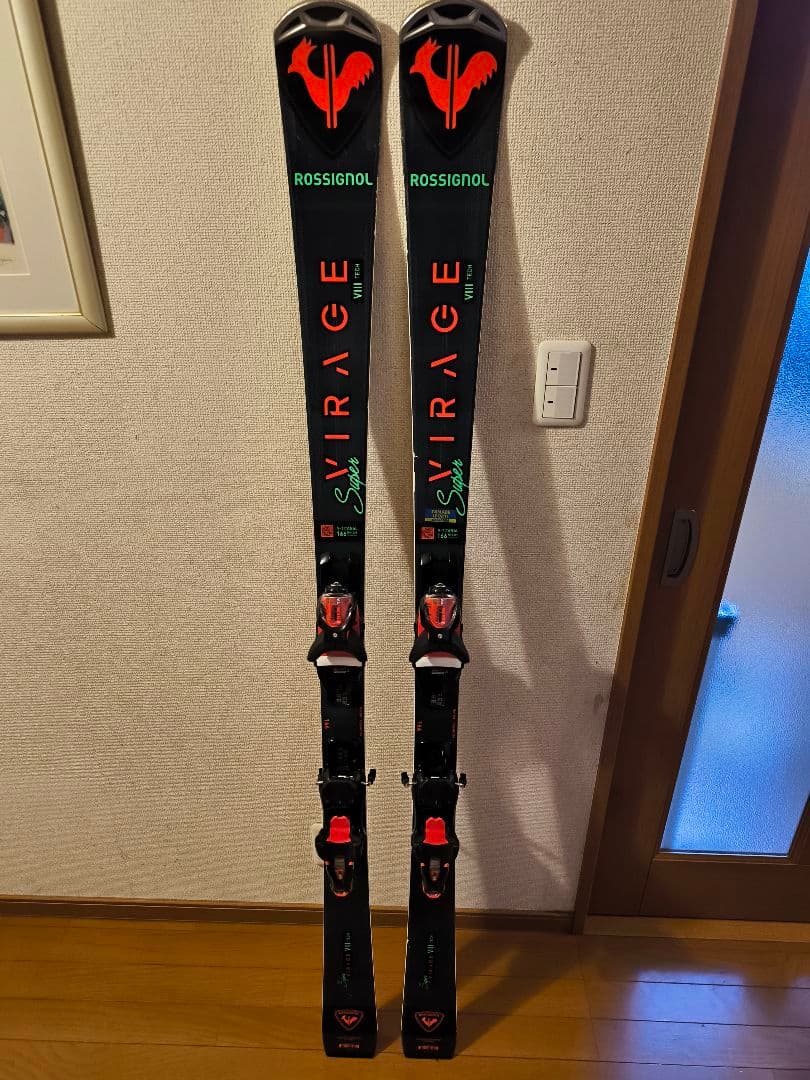 スキー ROSSIGNOL SUPER VIRAGE VIII TECH 166cm