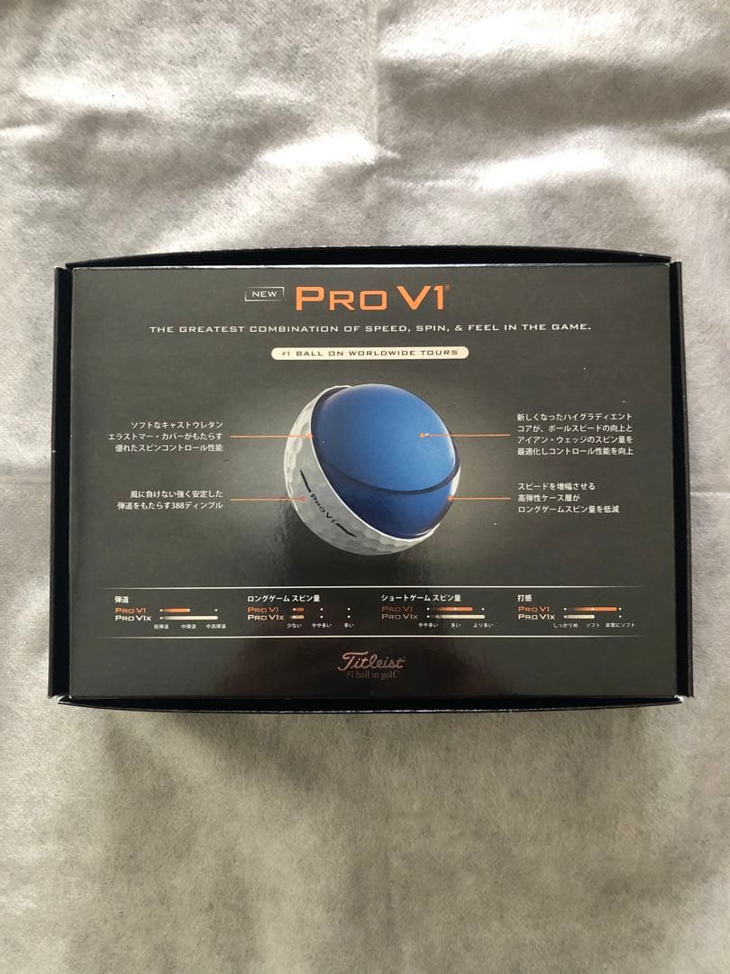 Titleist Pro V1 2025モデル　1ダース