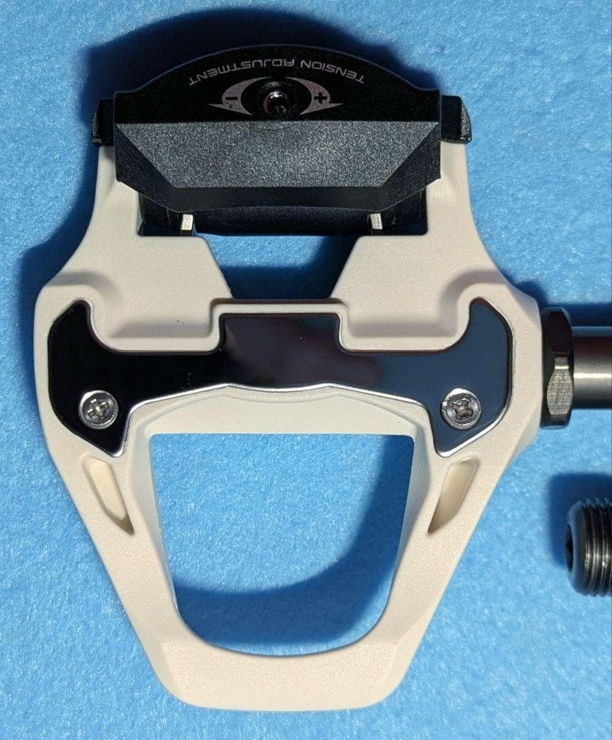 racework spd-sl ビンディングペダル　ホワイト　左右ペア