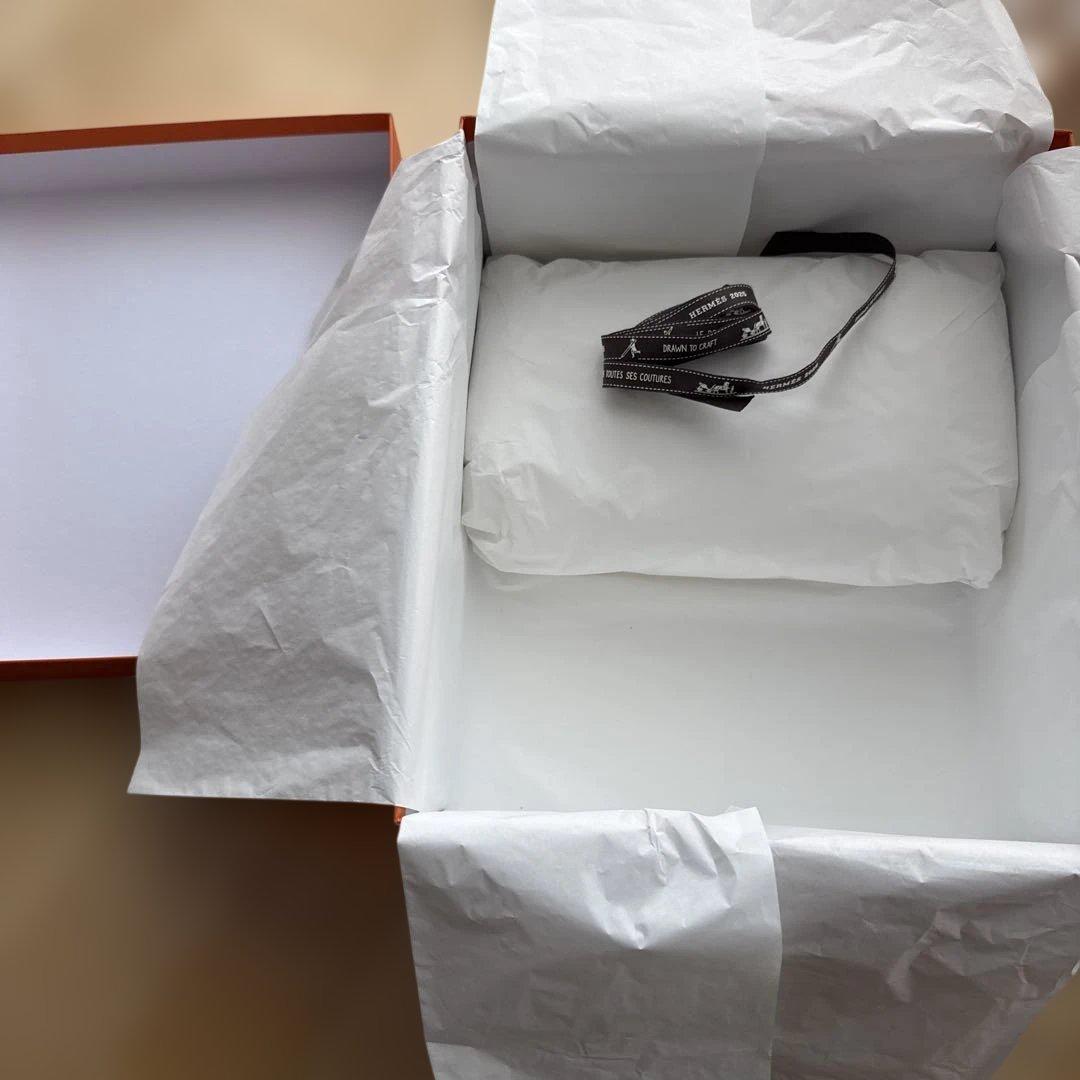 エルメス　空箱　バーキン25 オレンジ ギフトボックス 大