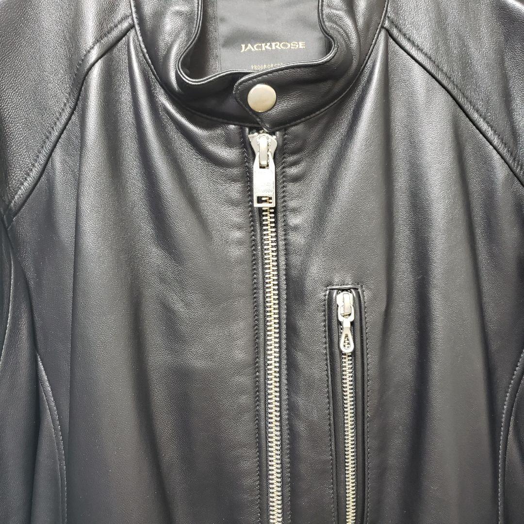 JACKROSE ジャックローズ レザージャケット シングルライダース サイズ4