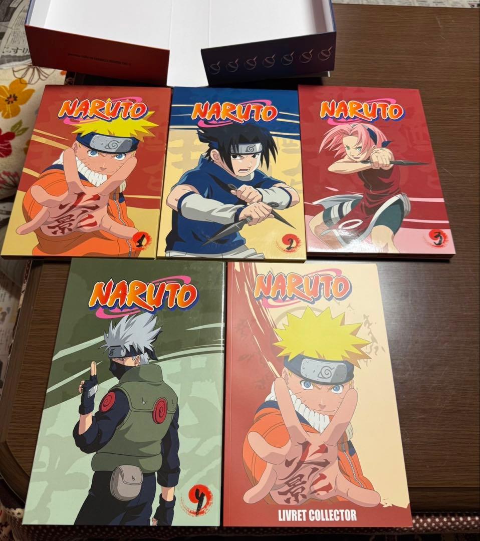 Naruto 完全リマスター版コレクターズ・エディション 海外版　DVDセット