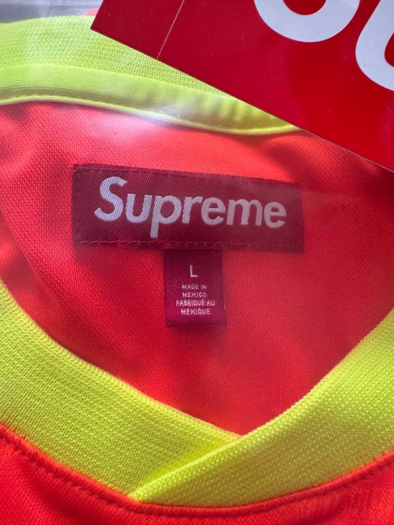 ウェア SUPREME Jacquard Soccer Jersey orange