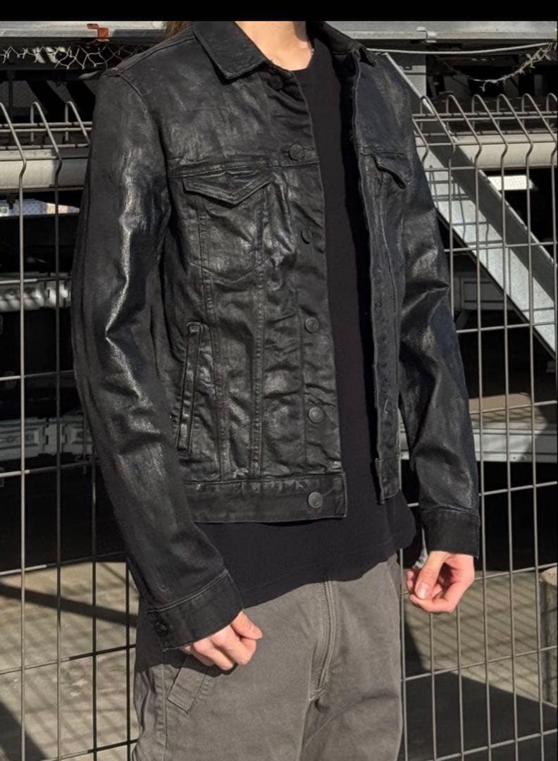 ジャケット・アウター 00s coating tracker jacket y2k archive