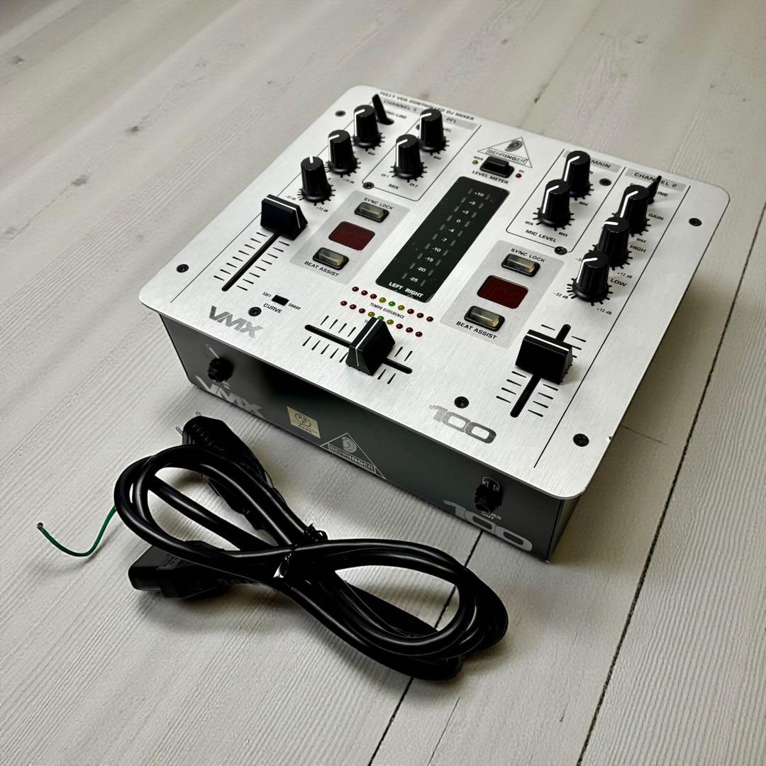 【動作確認済み】ベリンガー BEHRINGER DJミキサー VMX100