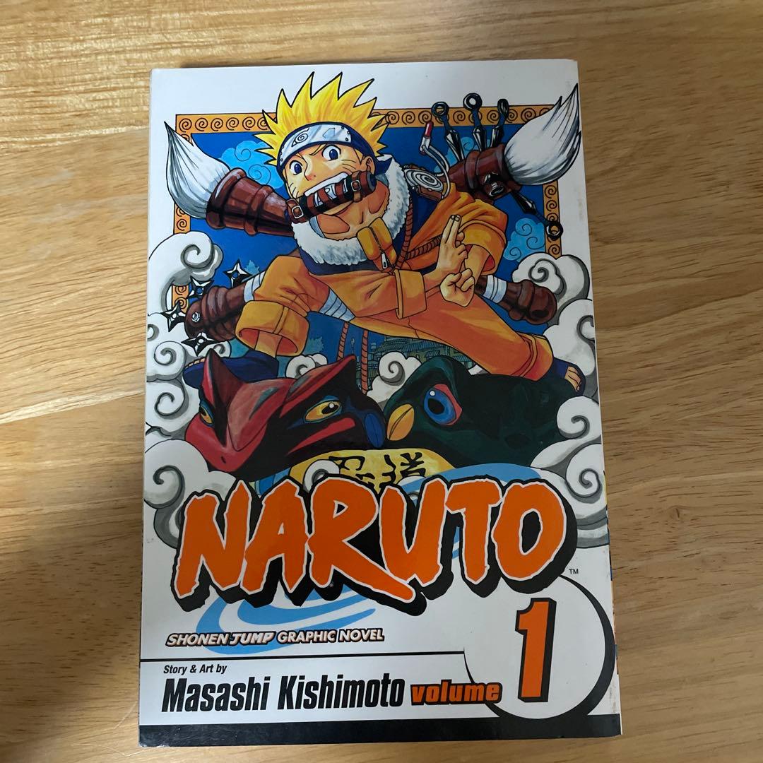 【極美品】NARUTO 1巻漫画　英語版　ドイツ版　2冊