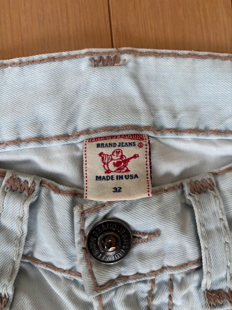 true religion 白 ストレート