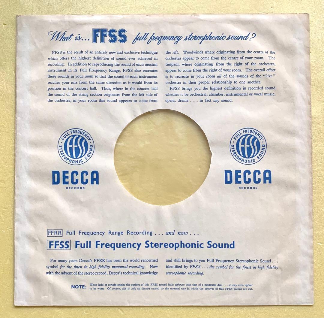 極美 英DECCA SXL2005 ED1 ドヴォルザーク 新世界 クーベリック