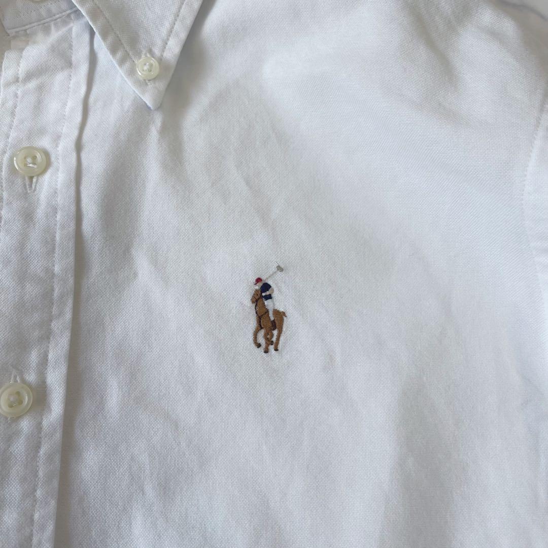 kラルフローレン オックスフォード 長袖シャツ ボタンダウン ポニー刺繍