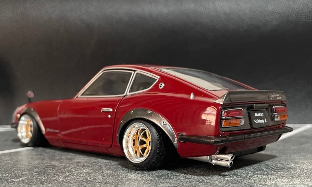 1/24 アシェット 国産名車 フェアレディ 240ZG 改造車 カスタム