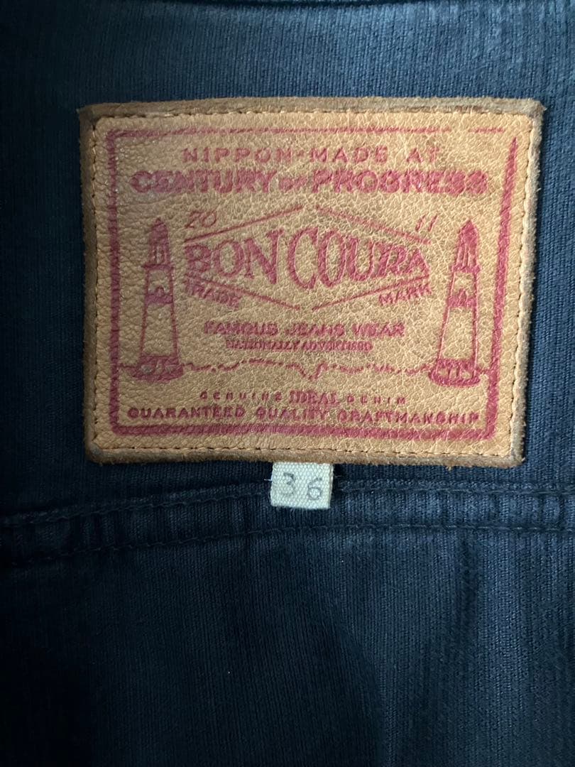 【BONCOURA 】ボンクラ 3rdタイプコーデュロイトラッカージャケット