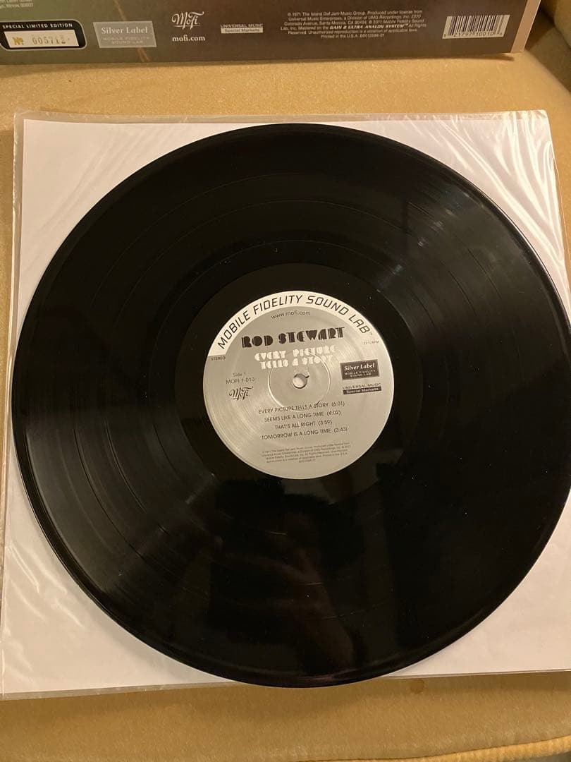 MFSL LP Rod Stewart Every Picture 高音質盤