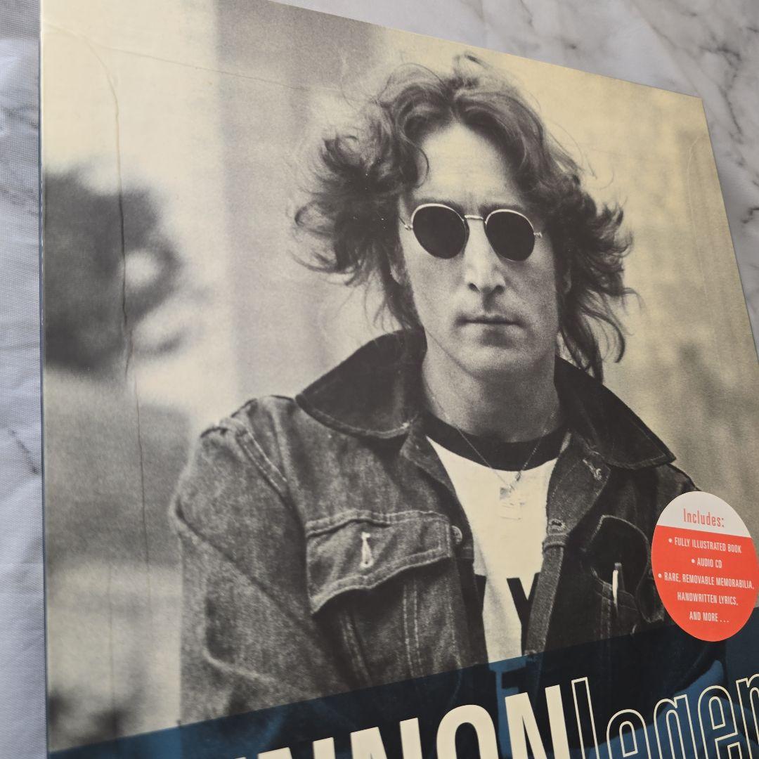 LENNON legend ジョン・レノン 洋書 写真集 CD付 メモラビリア