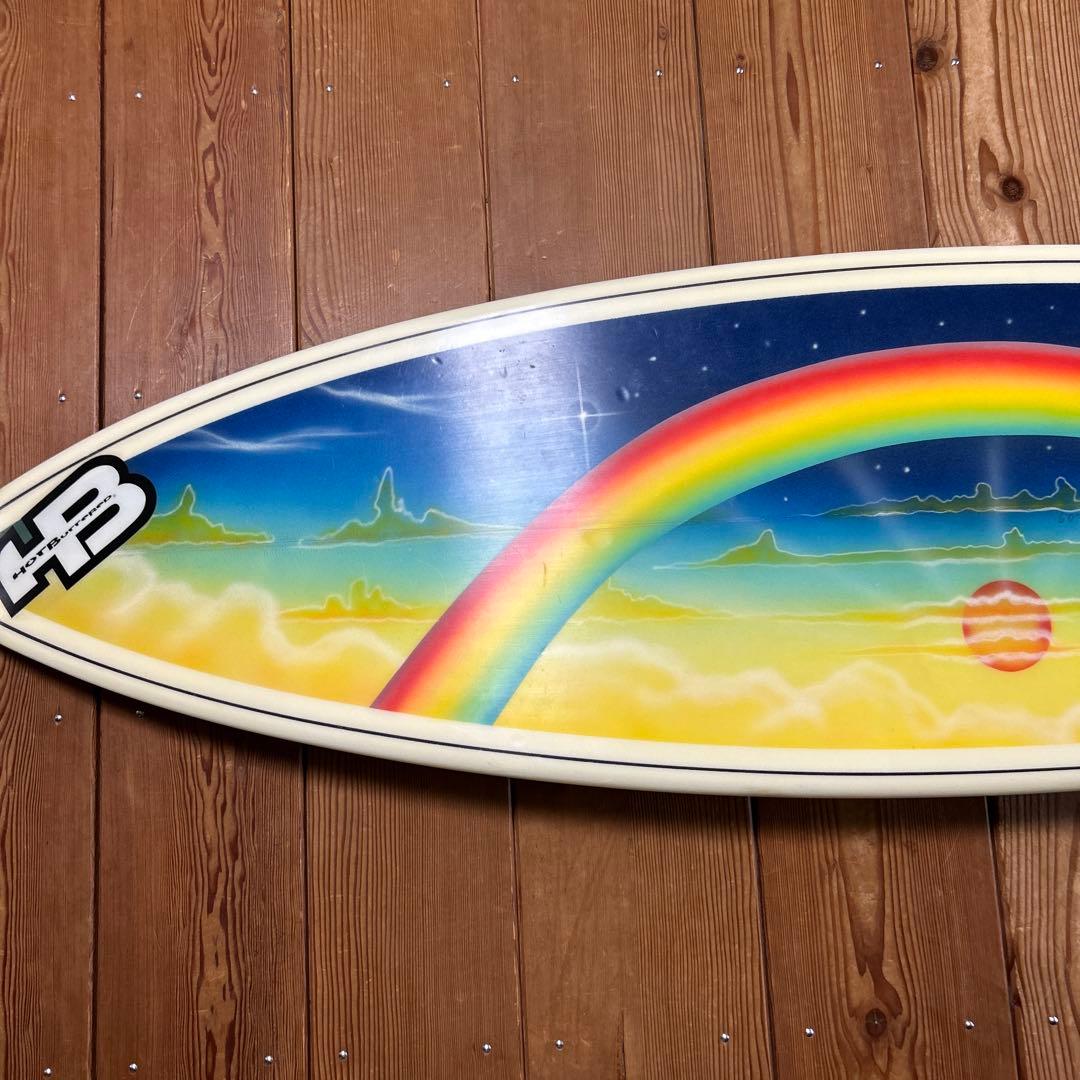 HB 6’0 レインボーアートデザイン サーフボード名作