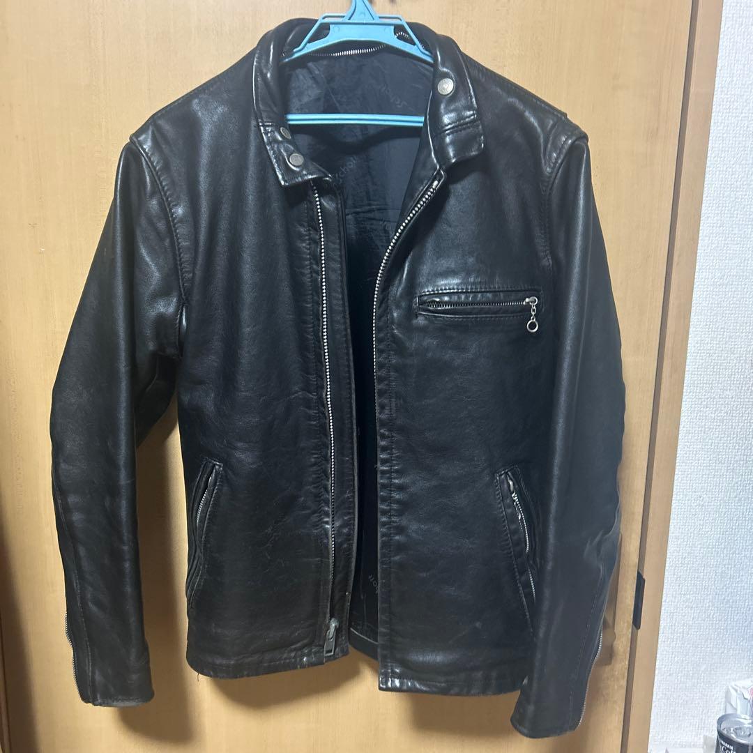90s Schott ブラック レザージャケット