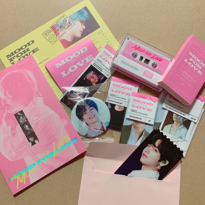 BTS V テテ ヌナビ MOOD FOR LOVE マスター