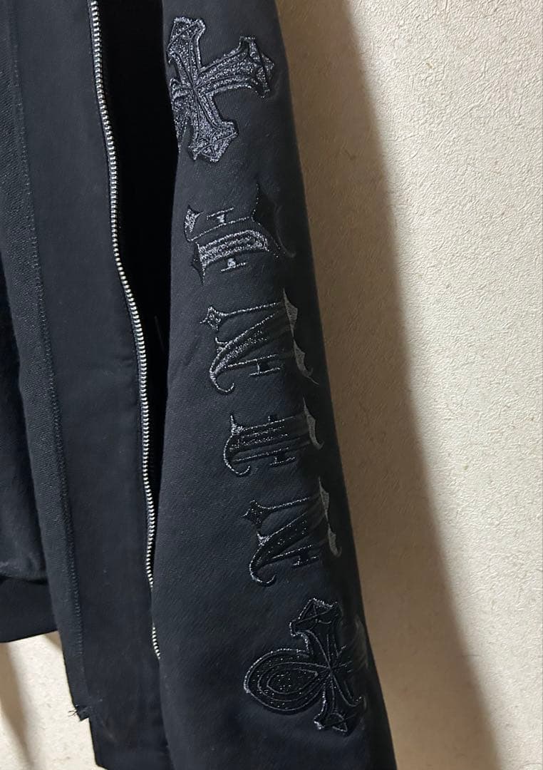 A'GEM/9 × .kom エージェムナイン　エンジェルファー付ジップパーカー