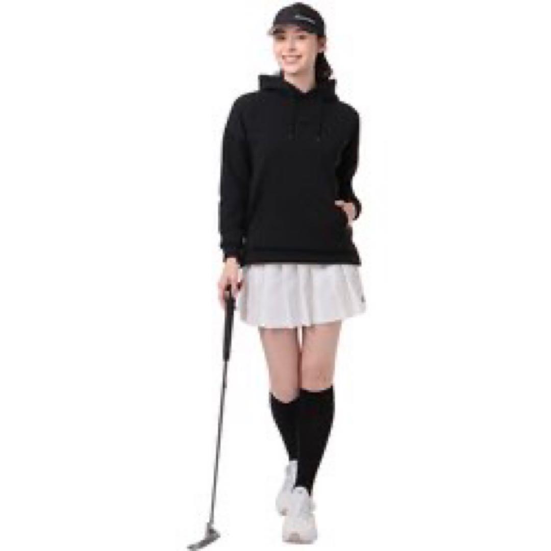 【Taylormade】新品✨S フード付きロゴトレーナー　スリット付き　秋冬