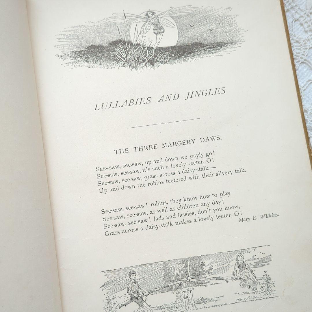 超稀少1893アンティーク絵本 初版本 洋書古書 児童書 ヴィクトリアン