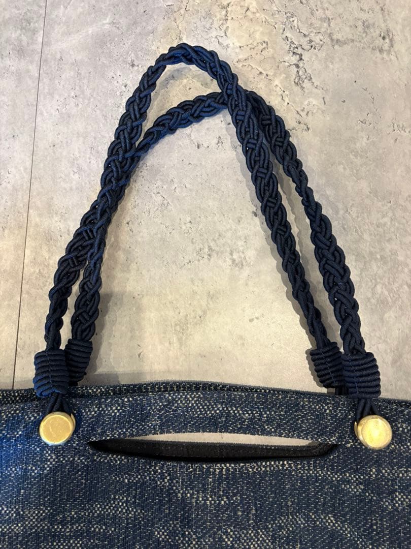 MANIUNO[マニウノ]バッグ　ネイビー　トートバッグM