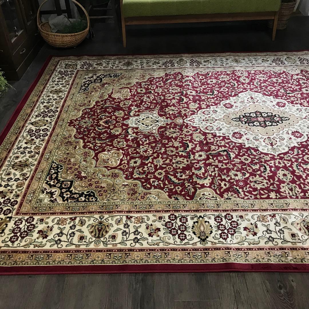 まさに王道 伝統的なペルシャデザイン ラグ ラグマット 200x290cm 絨毯