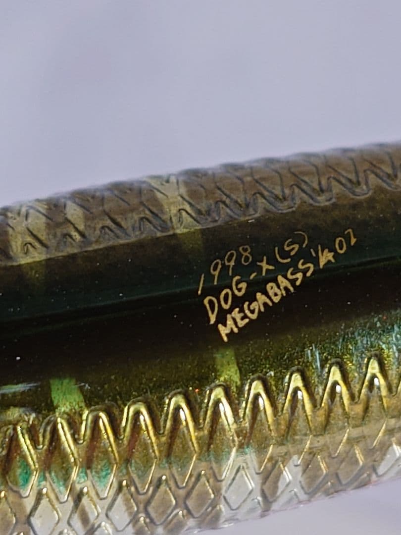 メガバス ドッグx スライディング オールド'98 mオイカワ♀ 実釣未使用品