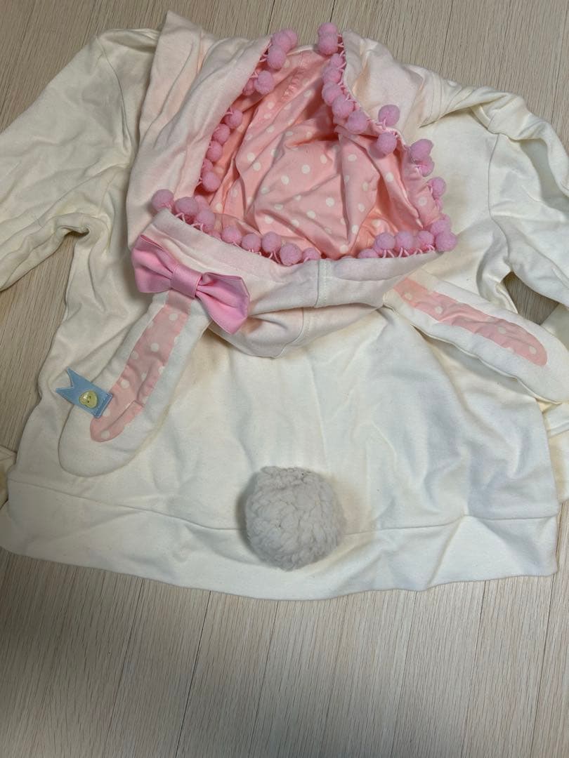 新品 Angelic Pretty うさ耳パーカー