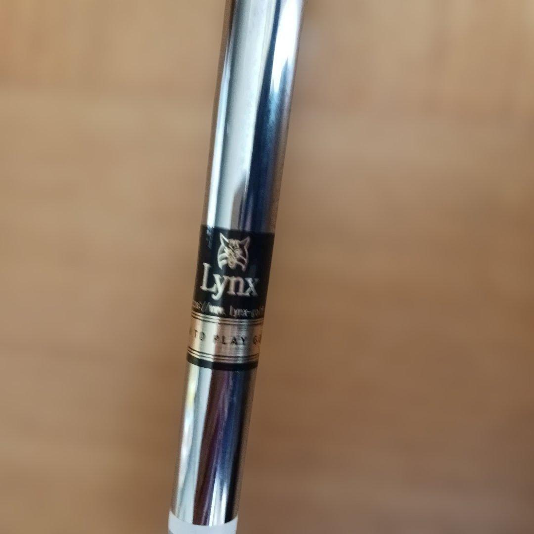 リンクスマスターモデル CNC加工ゴールドパター本皮グリップ仕様