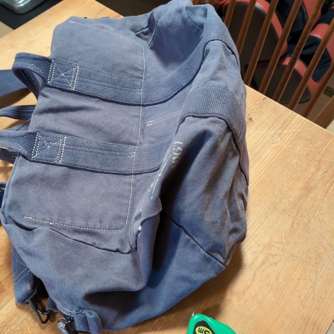 希少　ラルフローレン　デニム＆サプライのネイビー キャンバス トートバッグ