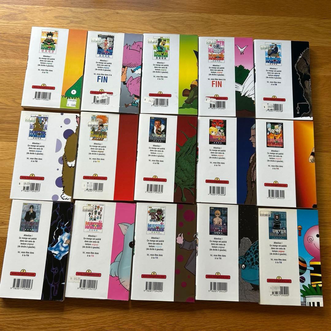HUNTER×HUNTER フランス語版マンガ　1-27巻
