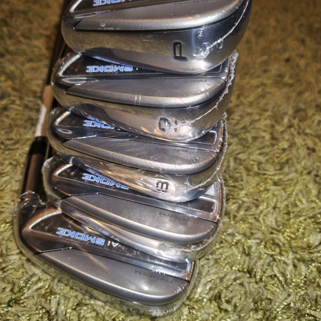 最終価格 新品 Callaway PARADYM Ai SMOKEアイアン ５Ｓ