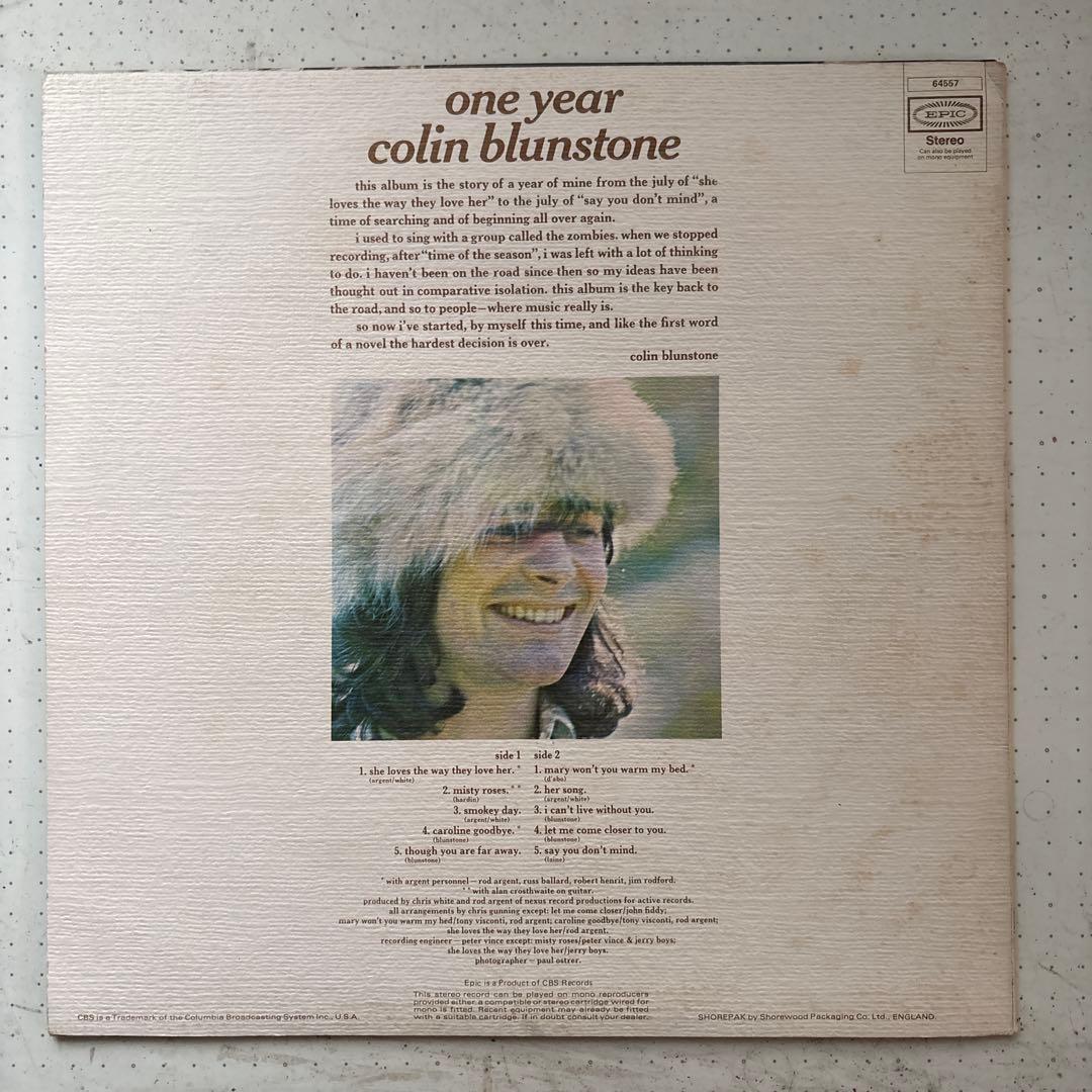 Colin Blunstone / One Year UKオリジナル盤 LP
