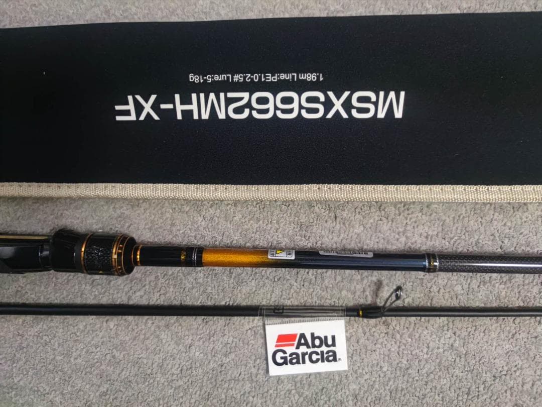 Abu Garcia MAX MSXS662MH-XF 釣り竿セット