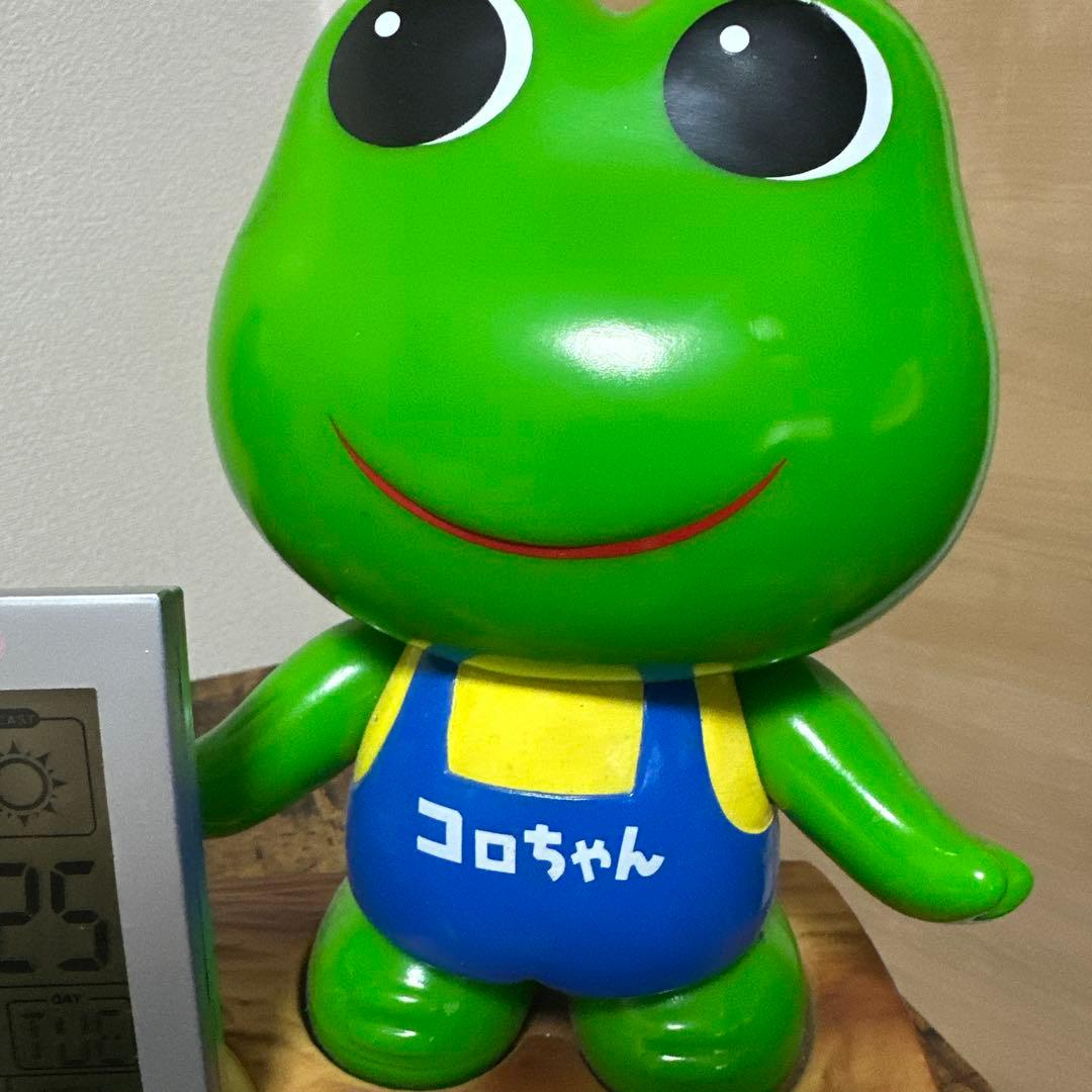コーワ　ケロちゃん　置き時計　非売品　中古