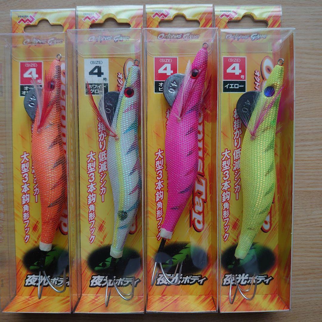 タコエギ　オクトパスタップ　 4号 60本　カラーの組み合わせ自由