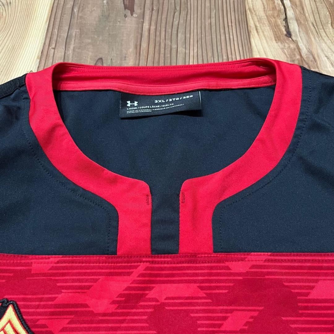 UNDER ARMOUR 帝京大学 ピステ ナイロンジャケット ラグビー部