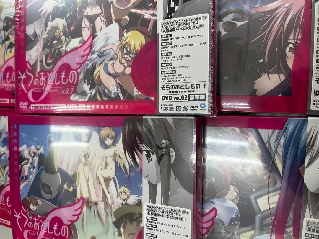 写真1.2 そらのおとしもの　+ フォルテ 劇場版　dvd 全巻セット　未開封