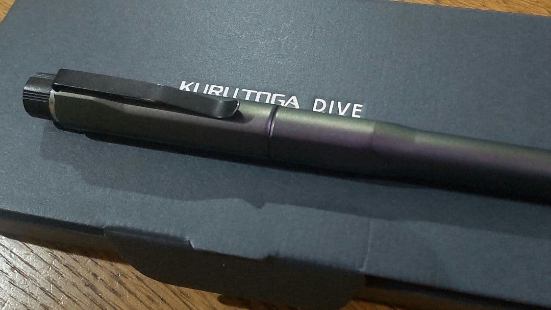 uni KURUTOGA DIVE パープル シャープペンシル本体