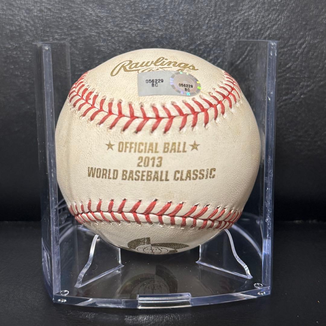 2013 WBC 日本代表 中田翔 実使用 ボール MLB ホログラム