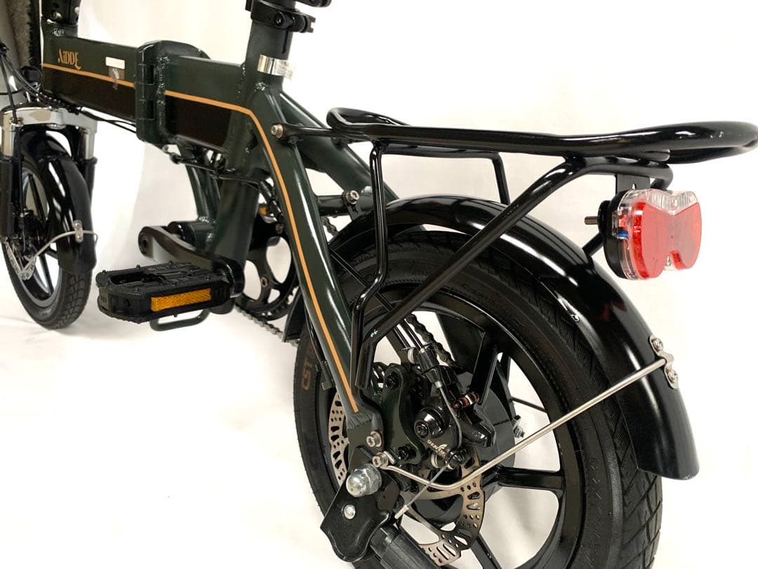 送料無料AIDDE折り畳み電動自転車 36V7.8Ah 5速14インチ動作確認済