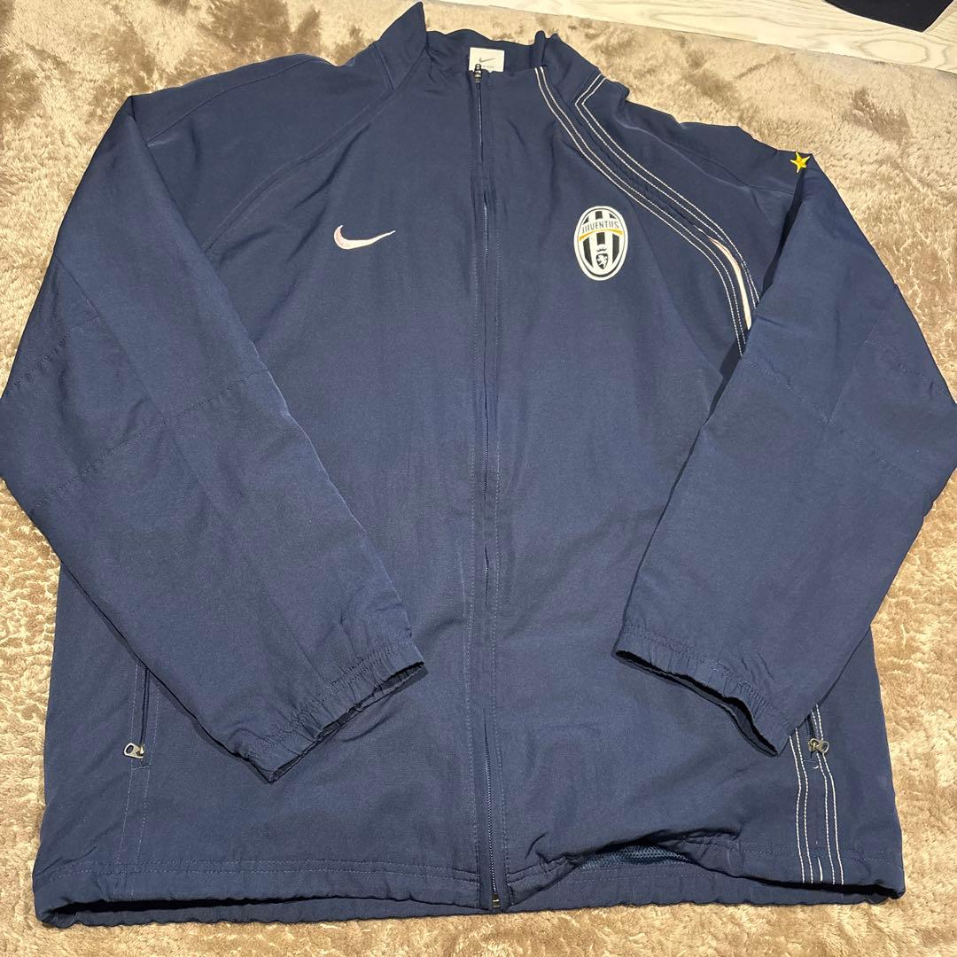 テ*き様 Nike Juventus ウィンドブレーカー XL ネイビー