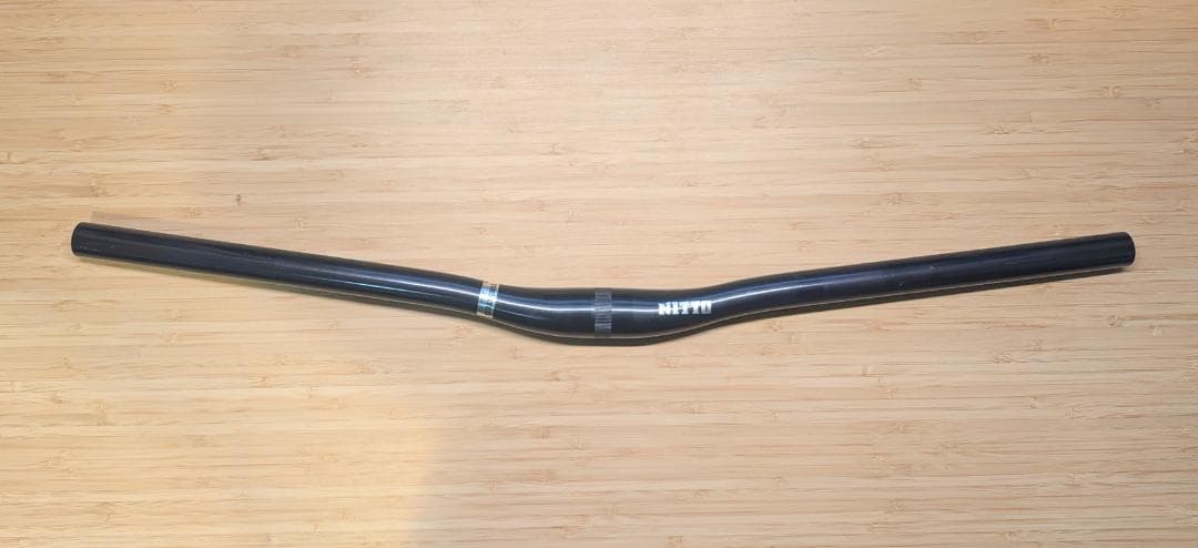 NITTO for shred bar 31.8mm ライザーバー Black