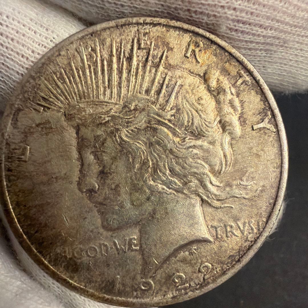 【ピースダラー】アメリカピースダラー　1922年