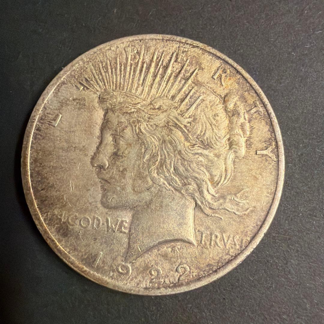 【ピースダラー】アメリカピースダラー　1922年